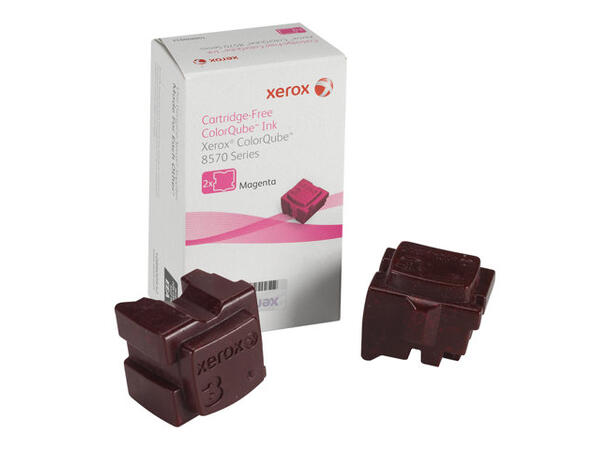 Xerox voks 2 x magenta - 2200 sider til ColorQube 8570, 8570DN, 8570DT, 8570N 
